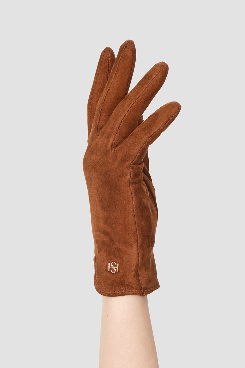 Essentials Suede Saddle Brown