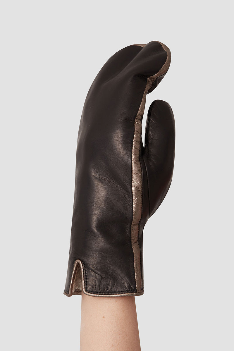 Statement Mittens Black