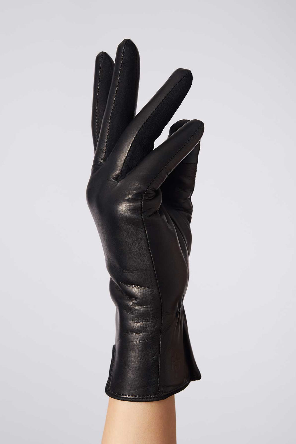 Handsome Stockholm - Exclusive Leather Gloves - Essentials Black