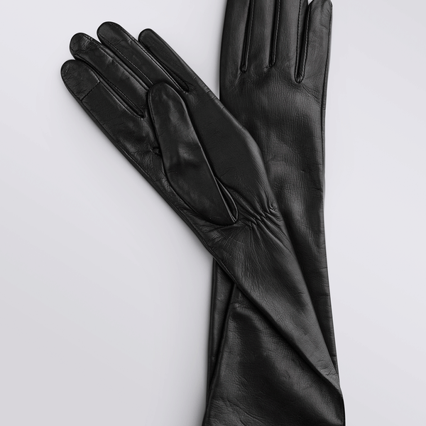 Handsome Stockholm - Exclusive Leather Gloves – Essentials Long Black