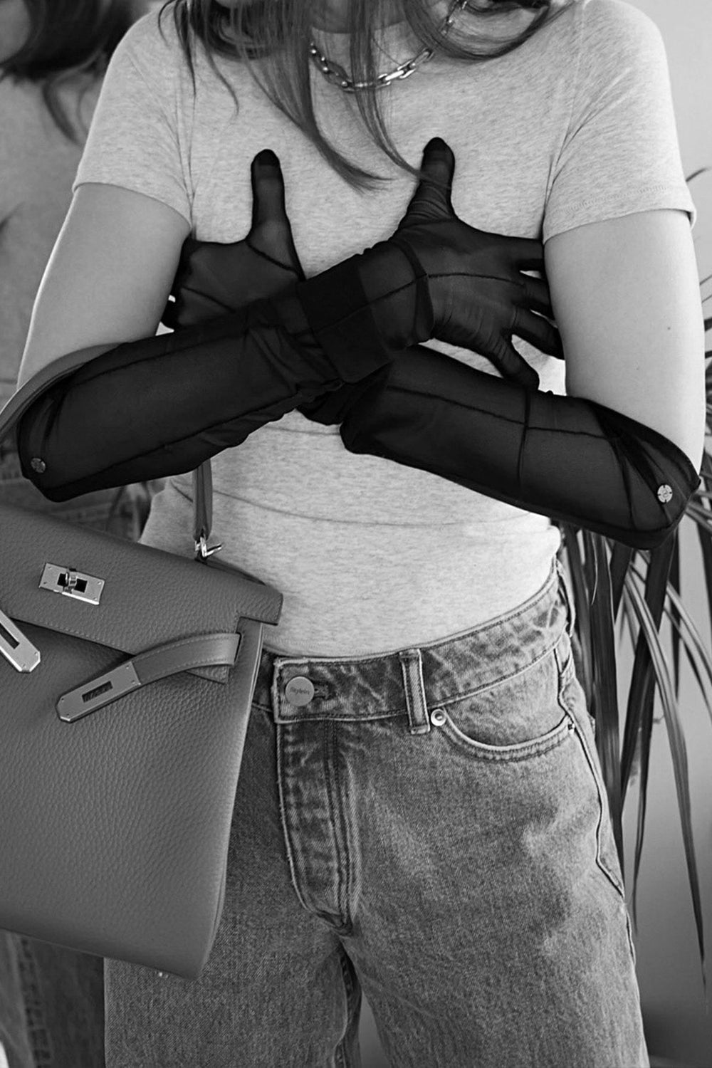 mesh handschuhe lang Handsome Stockholm