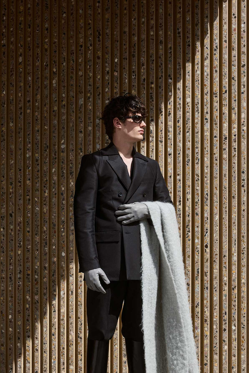 Washable Leather Grey - Men - Handsome Stockholm Washable Leather Grey - Men - Handsome Stockholm